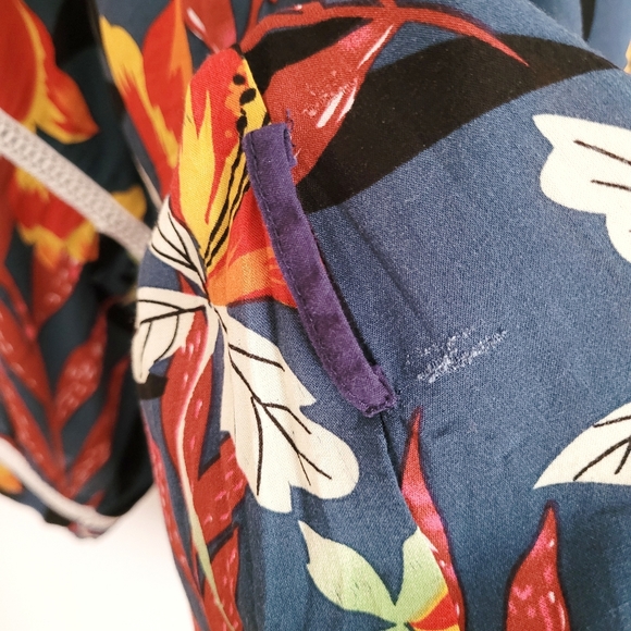 Floral Boho Kimono Jumpsuit Romper - Picture 12 of 16